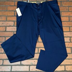 Signature Khaki Straight Fit Lux‎ Cotton Stretch Pants 40x32 Dockers Men's